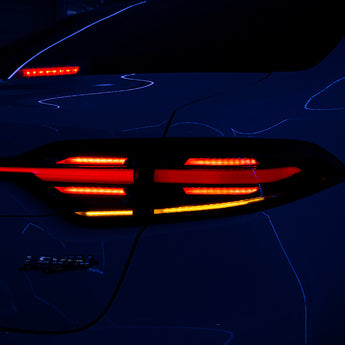 Toyota Levin led Tail lights on effect at night