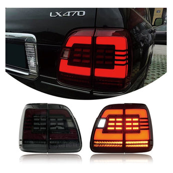 PrismBeam 2003-2007 Lexus LX470 Smoked LED Tail Lights Set