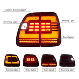 PrismBeam 2003-2007 Lexus LX470 Smoked LED Tail Lights Set