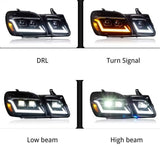 PrismBeam 2003-2007 Lexus LX470 Smoked LED Projector Headlights Set