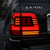 PrismBeam 2003-2007 Lexus LX470 Smoked LED Tail Lights Set