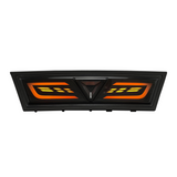 TESLA Model Y led tail light bars with light on