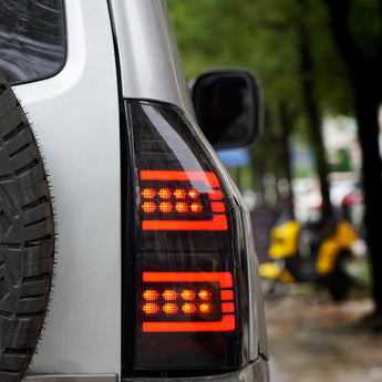 PrismBeam | 2009-2022 Mitsubishi Pajero V73 Smoked LED Tail Lights Set