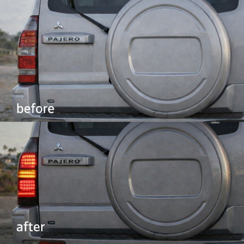 PrismBeam | 2009-2022 Mitsubishi Pajero V73 Smoked LED Tail Lights Set