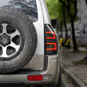 PrismBeam | 2009-2022 Mitsubishi Pajero V73 Smoked LED Tail Lights Set