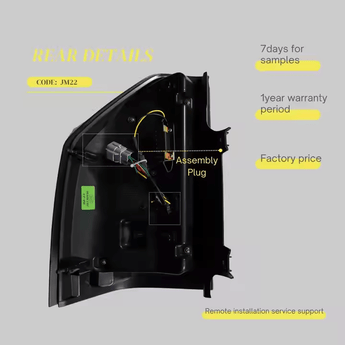 PrismBeam 2009-2022 Mitsubishi Pajero V73 Smoked Pair LED Tail Lights