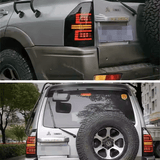 PrismBeam 2009-2022 Mitsubishi Pajero V73 Smoked Pair LED Tail Lights