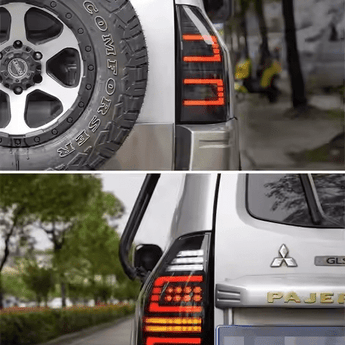 PrismBeam 2009-2022 Mitsubishi Pajero V73 Smoked Pair LED Tail Lights