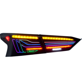 PrismBeam 2019-2024 Nissan Altima Smoked Pair Laser Engraved LED Tail Lights