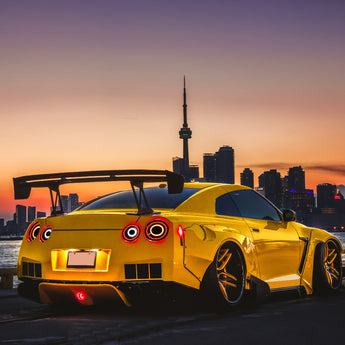 PrismBeam | 2008-2023 Nissan GTR R35 LED Tail Lights Set
