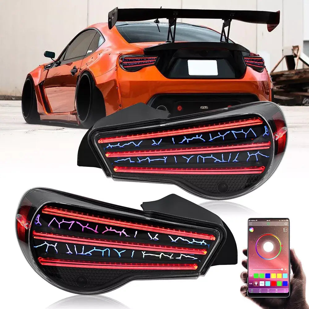 TOYOTA 86 taillight with projection app