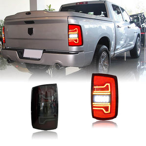 PrismBeam 2007-2008 Dodge Ram 1500 2500 3500 Smoked Pair LED Tail Lights