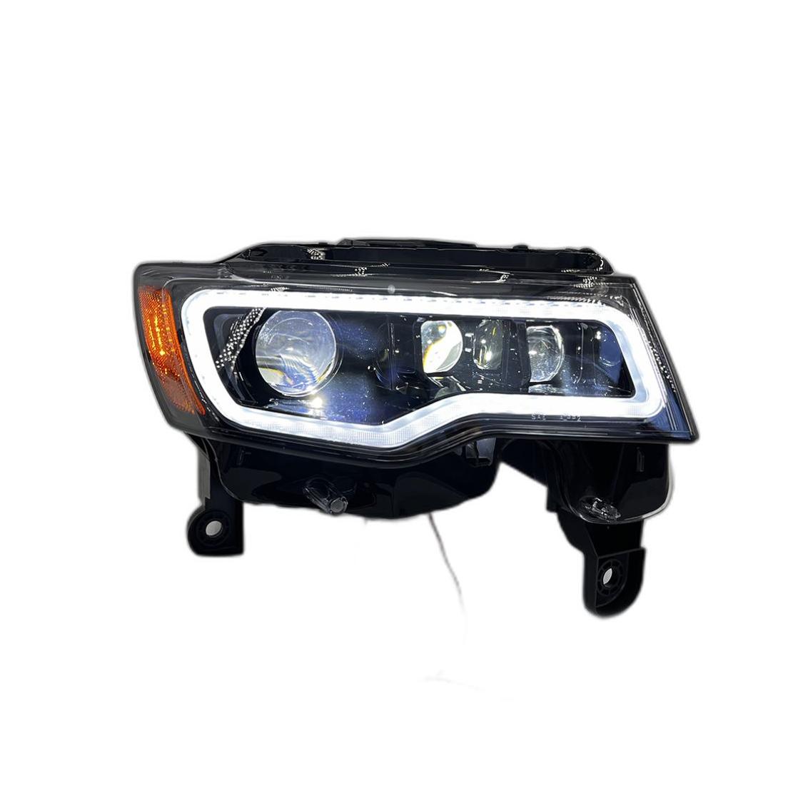 jeep headlights on showcase