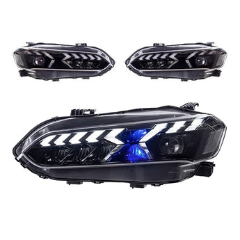 honda civic headlights comparison