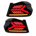 2015-2021 Subaru WRX / STI VA Smoke White Fishbone Sequential LED Tail Lights Assembly