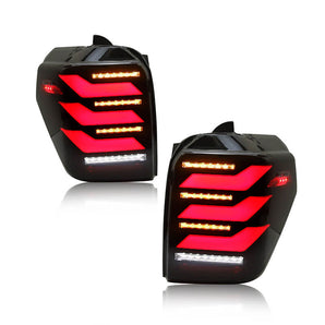 PrismBeam 2010-2024 Toyota 4runner Smoked LED Tail Lights Set