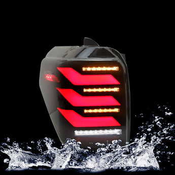 PrismBeam 2010-2024 Toyota 4runner Smoked LED Tail Lights Set