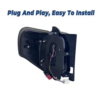 PrismBeam 2010-2024 Toyota 4runner Smoked LED Tail Lights Set