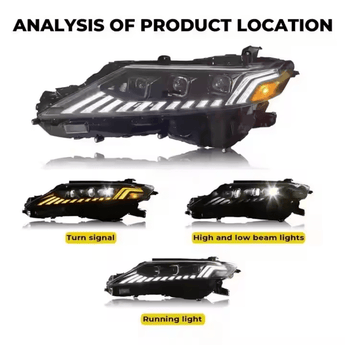 PrismBeam 2018-2023 Toyota Camry 8th LED Projector Headlights Set