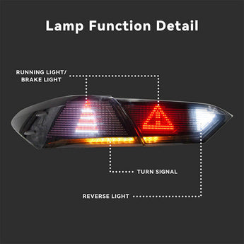 PrismBeam 2018-2023 Toyota Camry 8th Tail Lights Set
