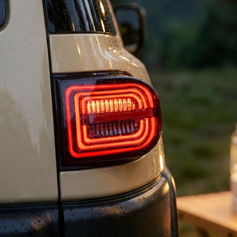 PrismBeam 2007-2013 Toyota FJ crusier Smoked Tail Lights Set