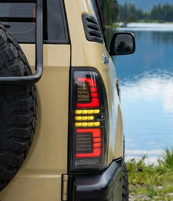 PrismBeam 1996-2002 Toyota Land Cruiser LC90 / LC95 Smoked LED Tail Lights Set