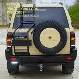 PrismBeam 1996-2002 Toyota Land Cruiser LC90 / LC95 Smoked LED Tail Lights Set