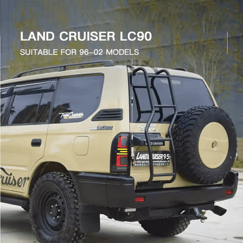 PrismBeam 1996-2002 Toyota Land Cruiser LC90 / LC95 Smoked LED Tail Lights Set