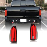 PrismBeam 2005-2015 Toyota Tacoma Smoked LED Tail Lights Set