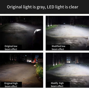 PrismBeam 2013-2018 Volkswagen Beetle Clear LED Projector Headlights Set