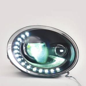 PrismBeam 2013-2018 Volkswagen Beetle Clear LED Projector Headlights Set