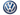 Volkswagen logo on a white background