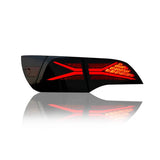 Tesla rgb and led tail lights different effect