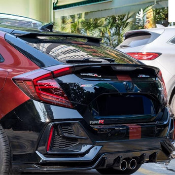 honda civic tail lights on a car effect