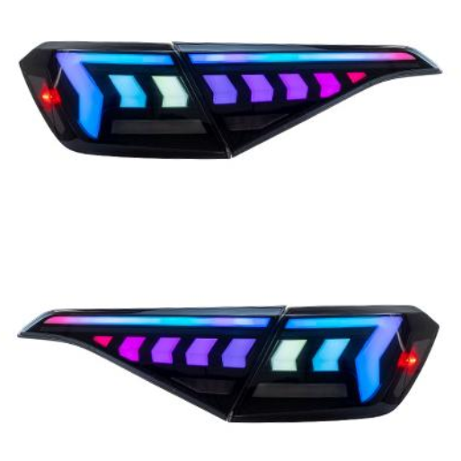 HONDA 11th rgb tail lights on