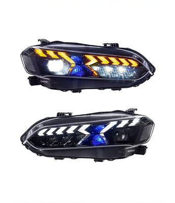 honda civic headlights different light colors