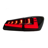 Lexus Tail lights color red on