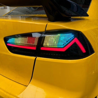 color blcok as one of digitals for Lancer/evo tail light