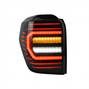 10-24 Toyota 4Runner LED Tail Lights Set With Smoked White