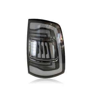 09-18 Dodge Ram 1500 2500 3500 Tail Lights Set Clear White