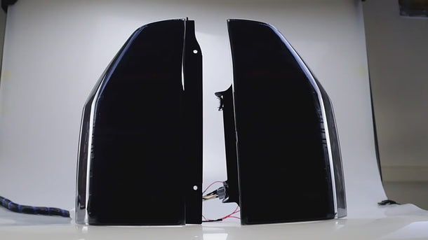 PrismBeam | 2009-2022 Mitsubishi Pajero V73 Smoked LED Tail Lights Set