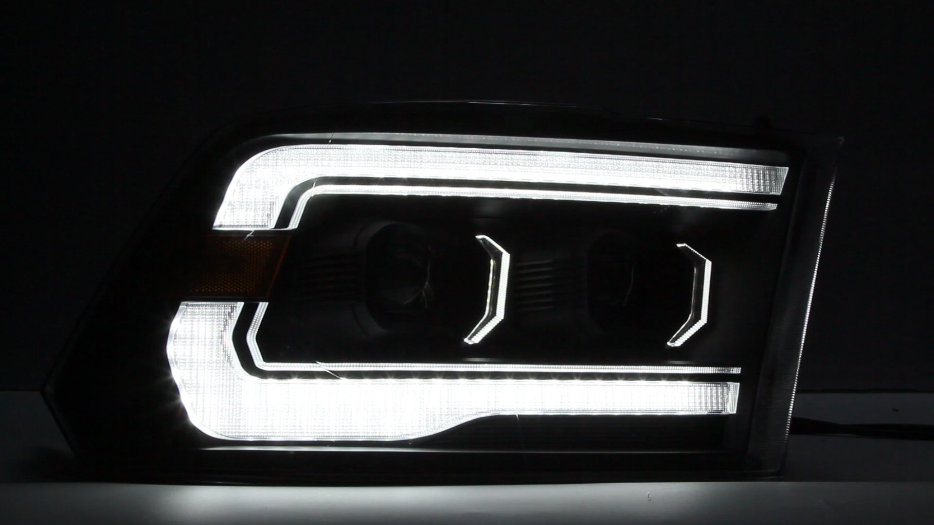 dodge ram 1500, 2500, 3500 led headlights