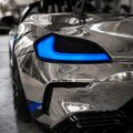 2009-2016 BMW Z4 / E89 Smoked White LED Tail Lights with Blue Start-Up Animation