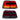 moked LED tail lights shown illuminated and unlit on a clean white background.