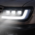 1998-2003 Toyota Land Cruiser 100 Triple Projector LED Headlights Assembly With Sequential Turn Signal